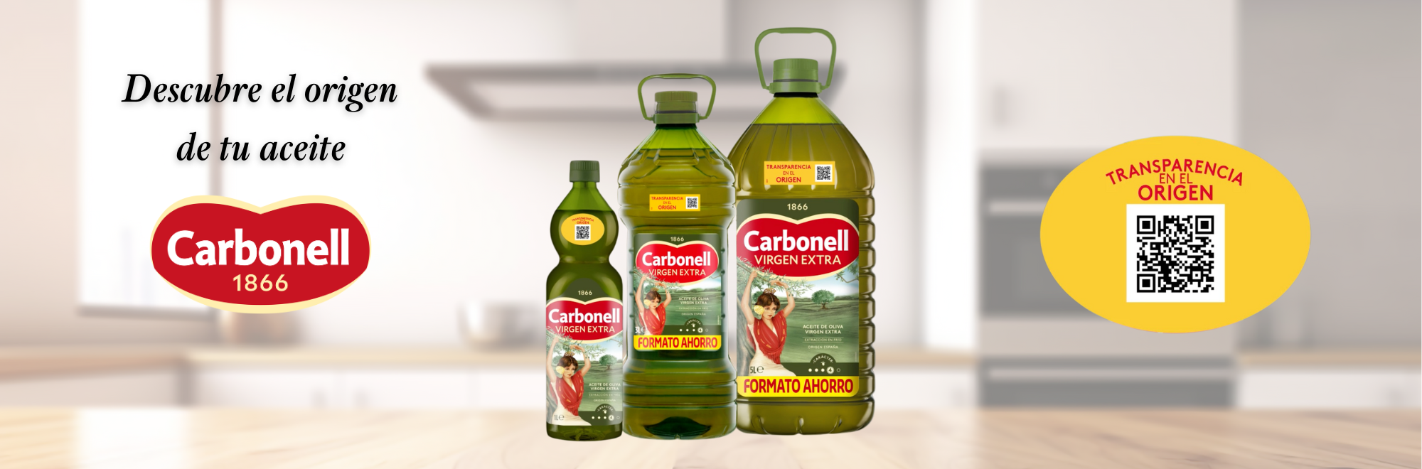 Descubre el origen del aceite Carbonell: 100% transparente