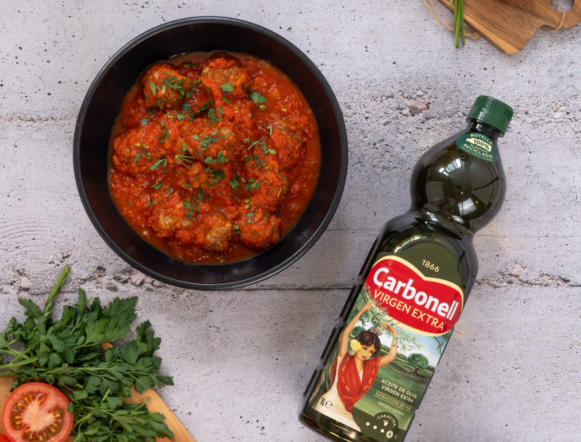 Albóndigas con Salsa de Tomate Albóndigas con Salsa de Tomate